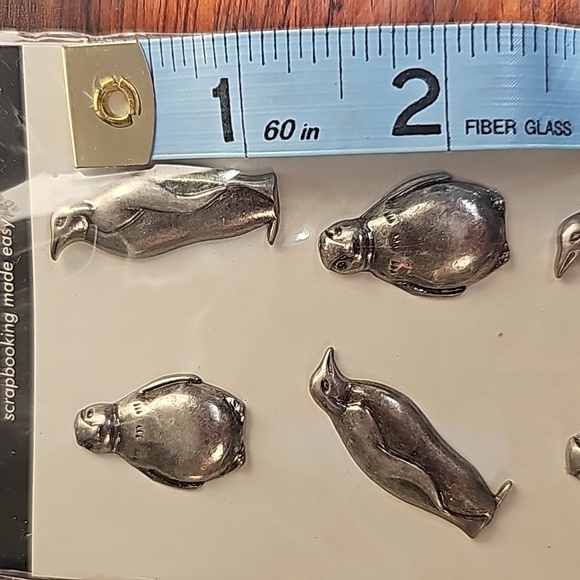 NEW 6 sheets total 35 SeaWorld brads stickers scrapbooking - Picture 7 of 14